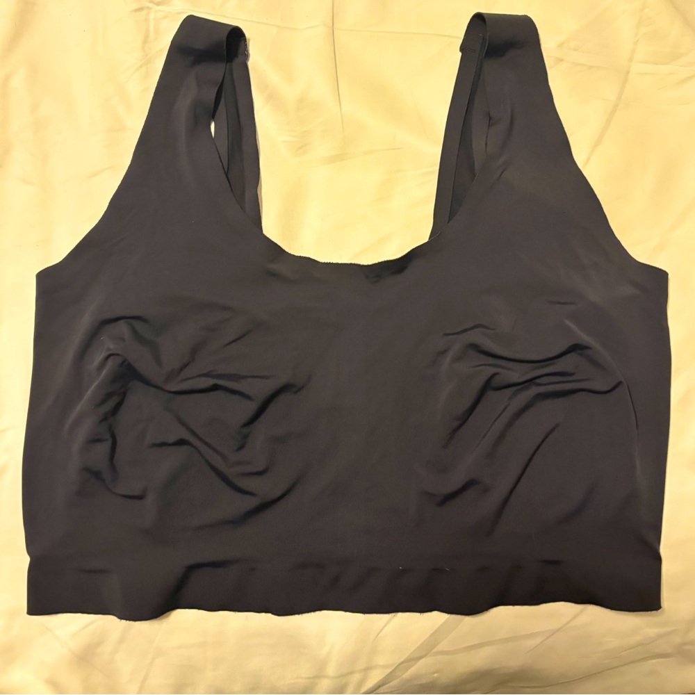 Cheek Boss 3XL No Show Seamless Bra in Black